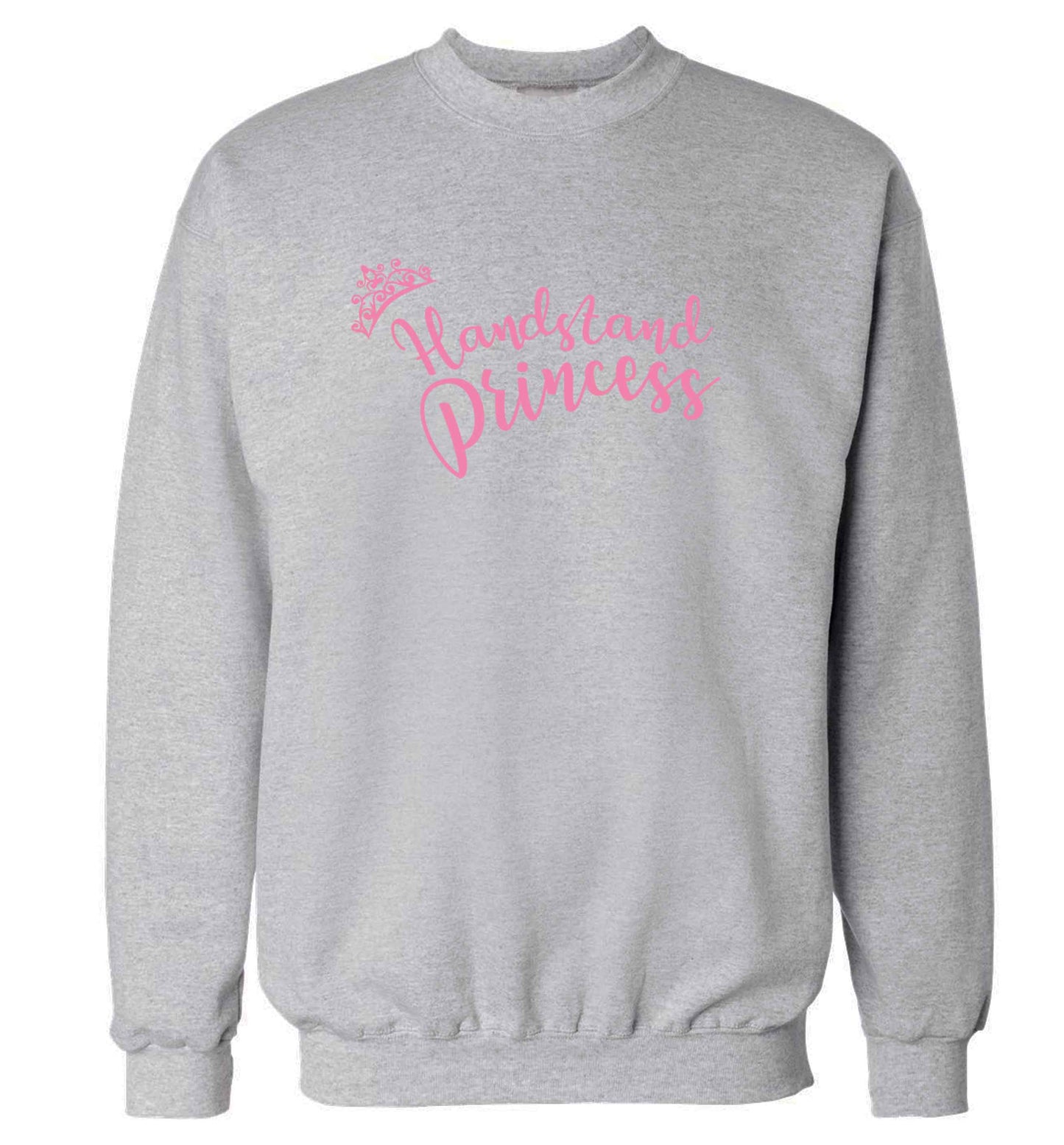 Handstand princess Adult's unisex grey Sweater 2XL