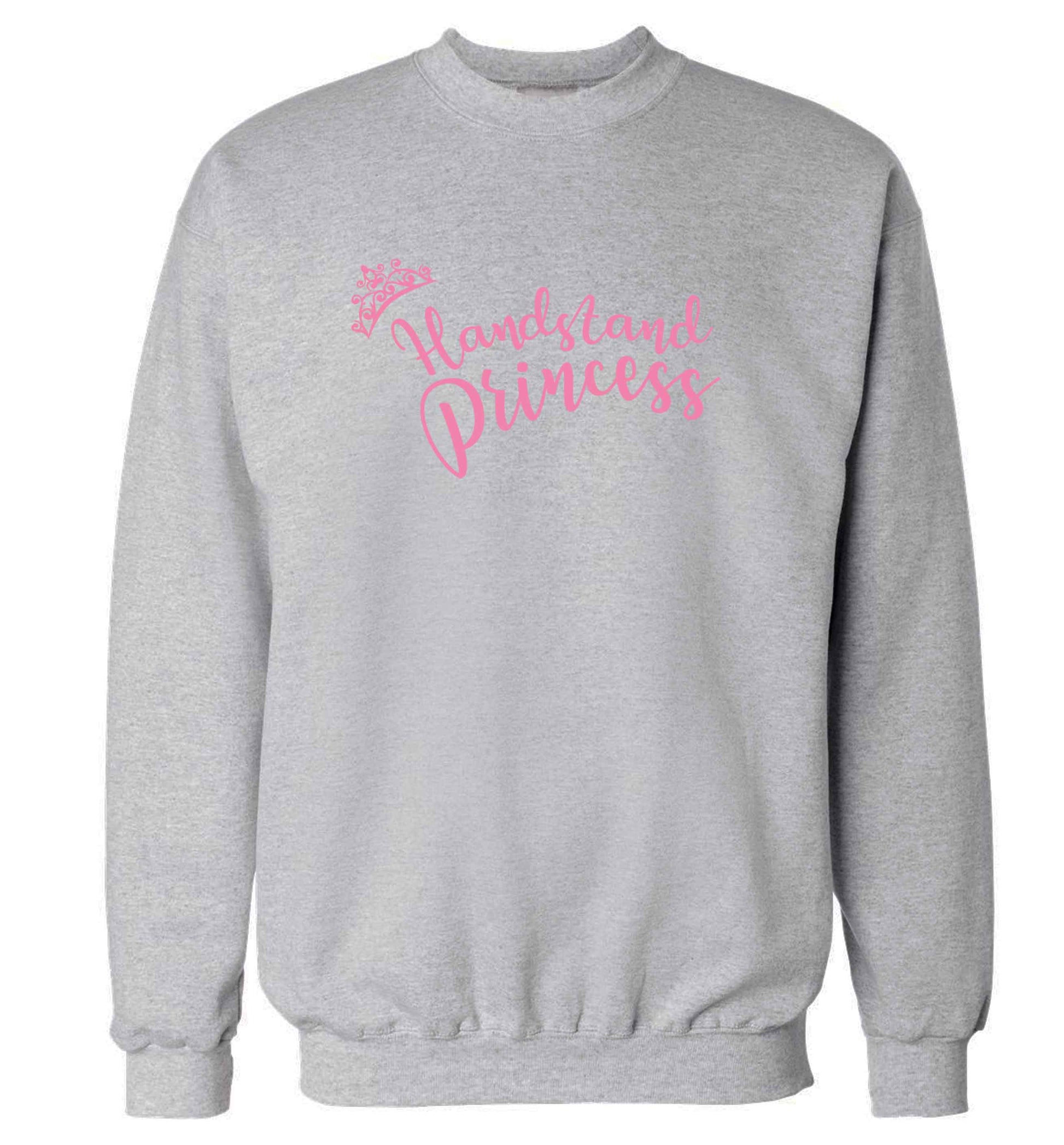 Handstand princess Adult's unisex grey Sweater 2XL