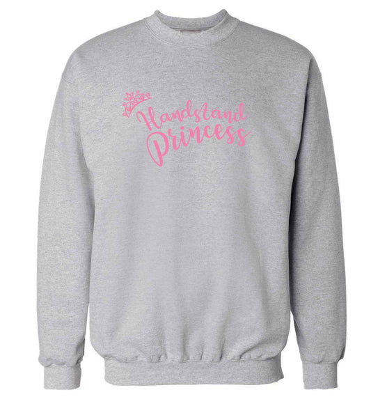 Handstand princess Adult's unisex grey Sweater 2XL