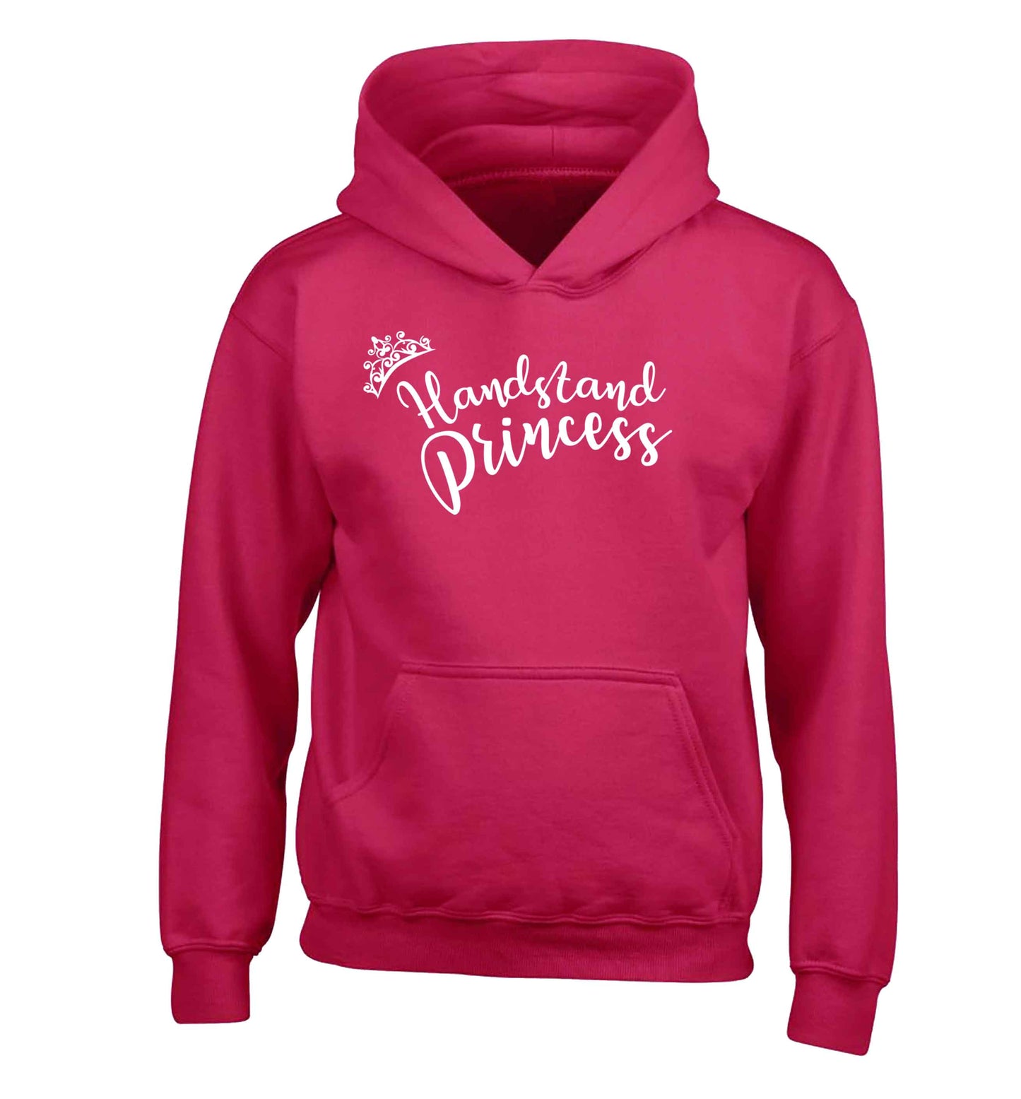 Handstand princess children's pink hoodie 12-13 Years