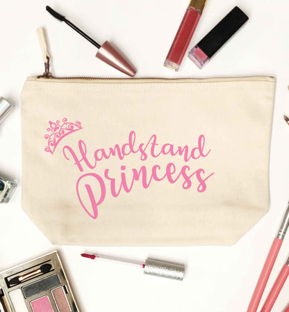 Handstand princess natural makeup bag