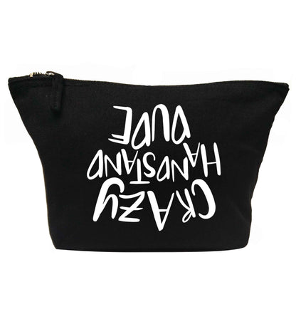 Crazy handstand dude | makeup / wash bag