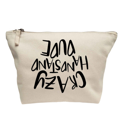 Crazy handstand dude | makeup / wash bag