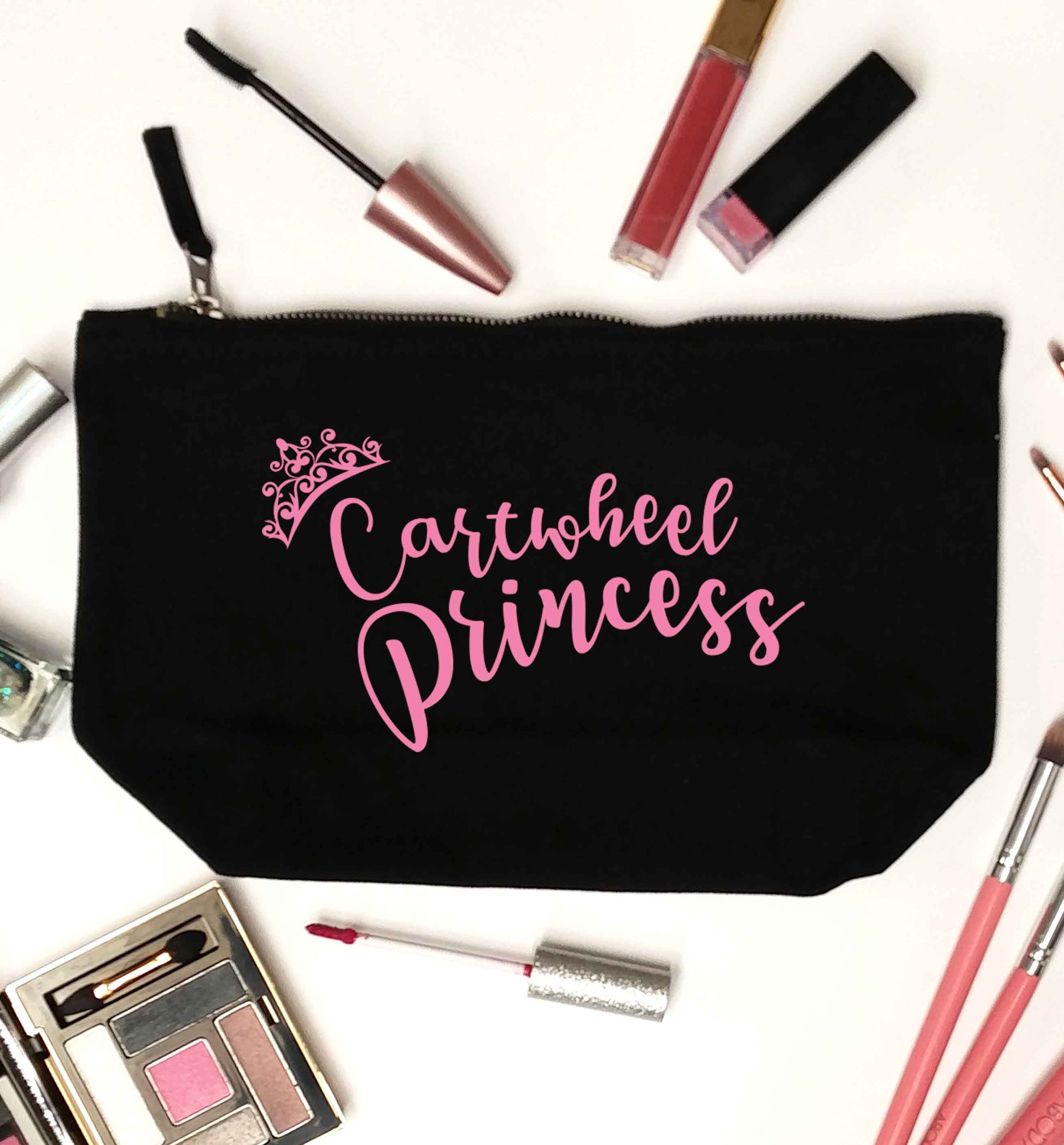 Cartwheel princess black makeup bag