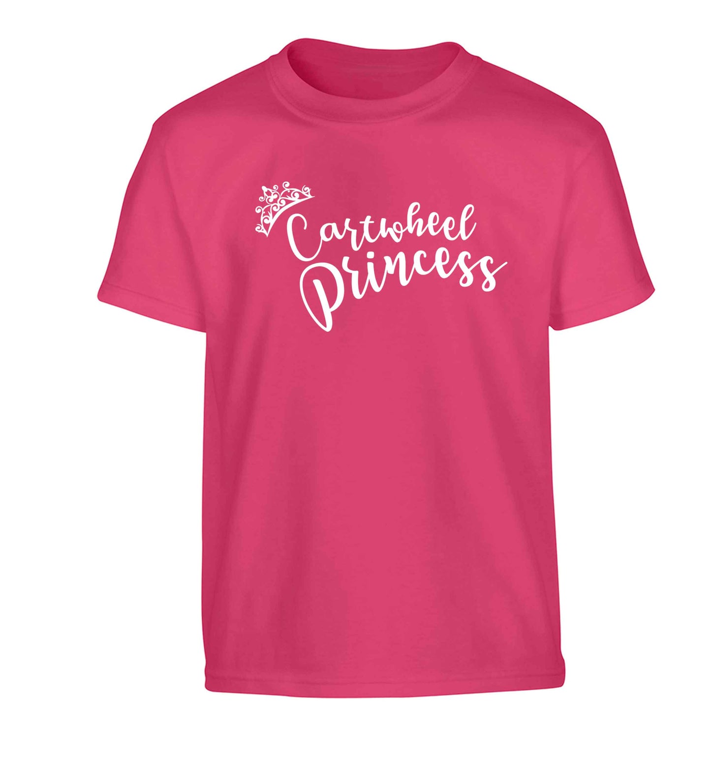 Cartwheel princess Children's pink Tshirt 12-13 Years