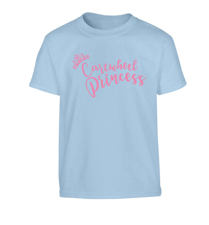 Cartwheel princess Children's light blue Tshirt 12-13 Years