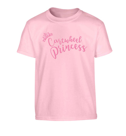 Cartwheel princess Children's light pink Tshirt 12-13 Years