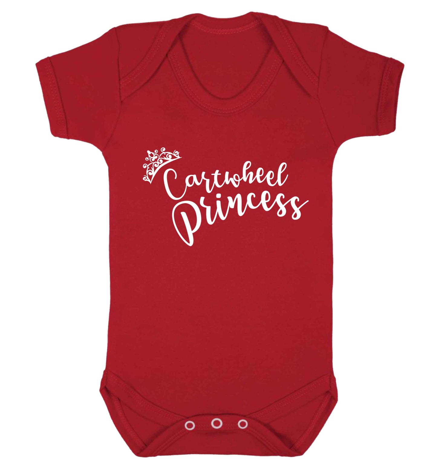 Cartwheel princess Baby Vest red 18-24 months