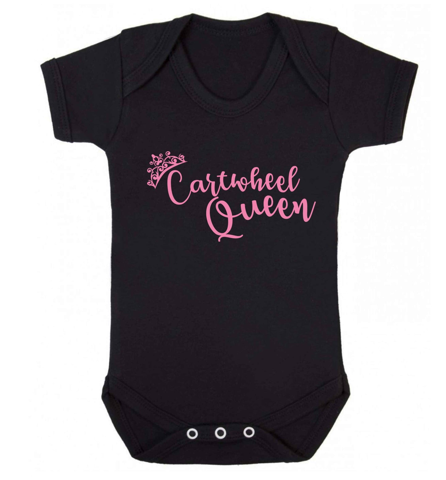 Cartwheel queen Baby Vest black 18-24 months