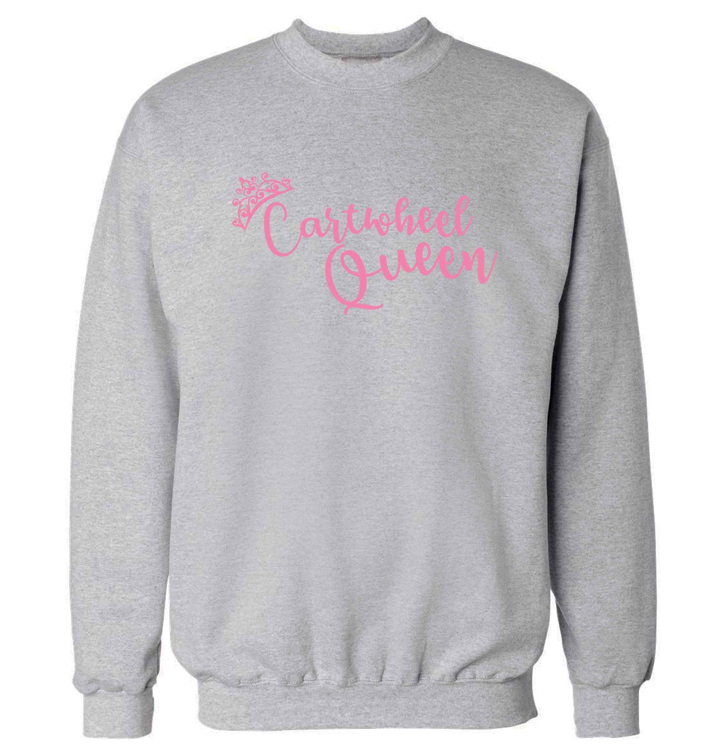 Cartwheel queen Adult's unisex grey Sweater 2XL