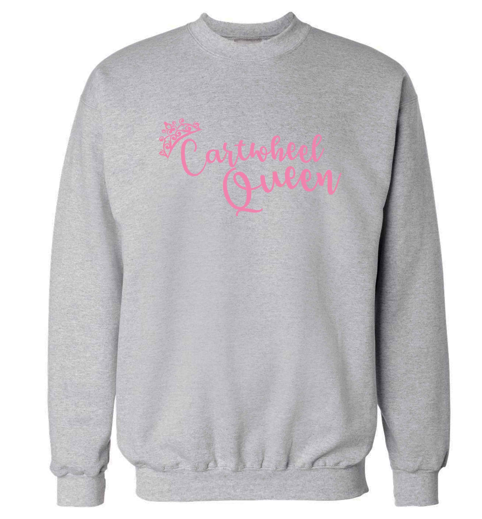 Cartwheel queen Adult's unisex grey Sweater 2XL