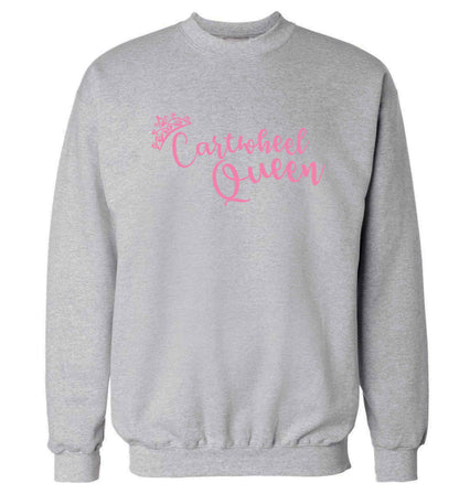 Cartwheel queen Adult's unisex grey Sweater 2XL