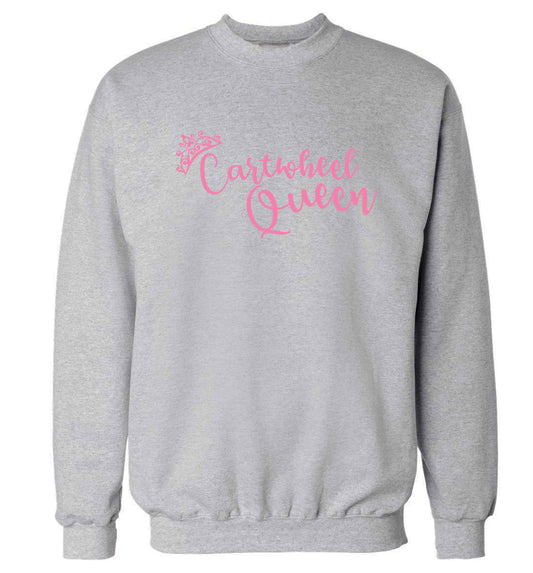 Cartwheel queen Adult's unisex grey Sweater 2XL