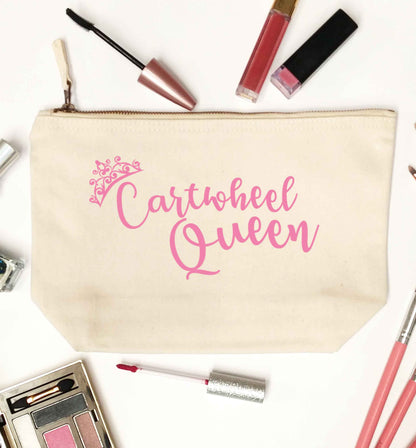 Cartwheel queen natural makeup bag