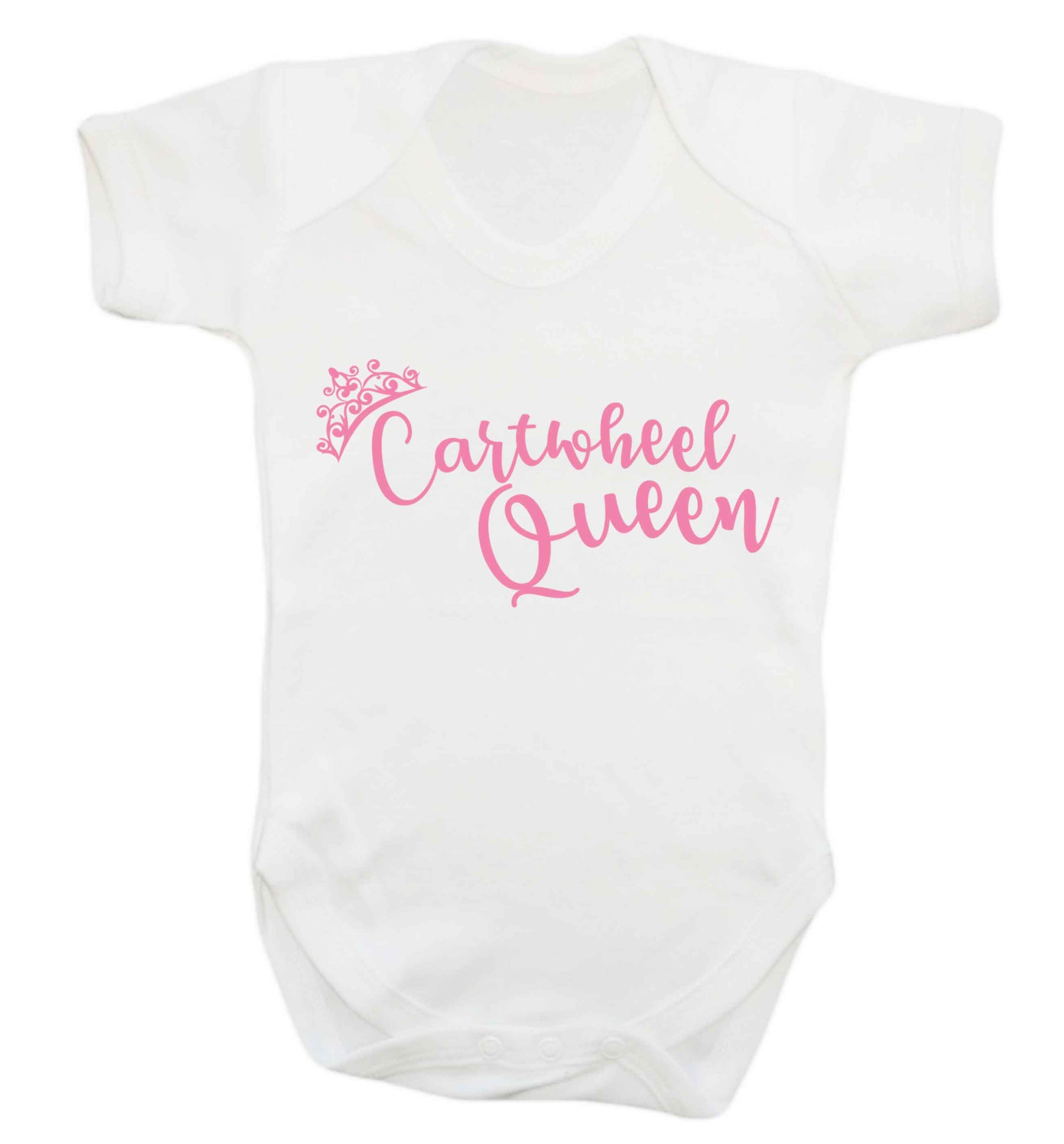 Cartwheel queen Baby Vest white 18-24 months