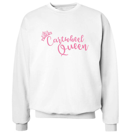 Cartwheel queen Adult's unisex white Sweater 2XL