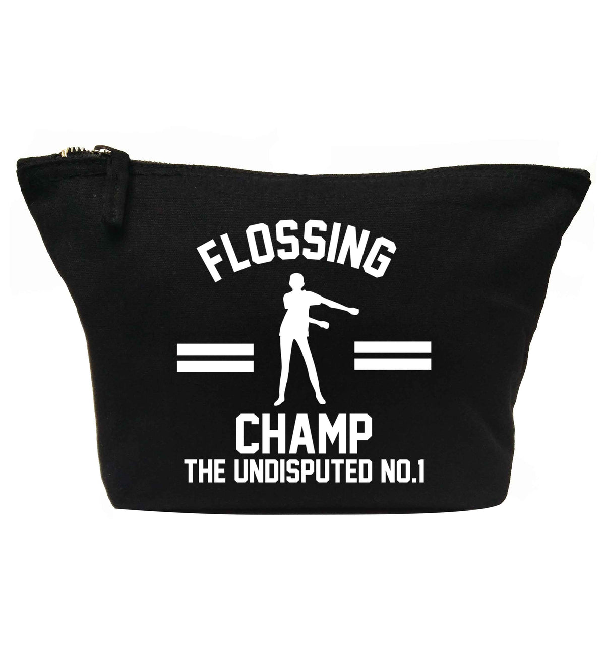 Undisputed flossing championship no.1  | makeup / wash bag