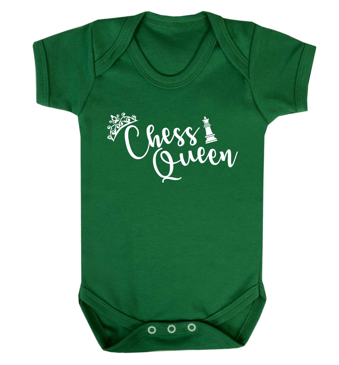 Pink chess queen  Baby Vest green 18-24 months