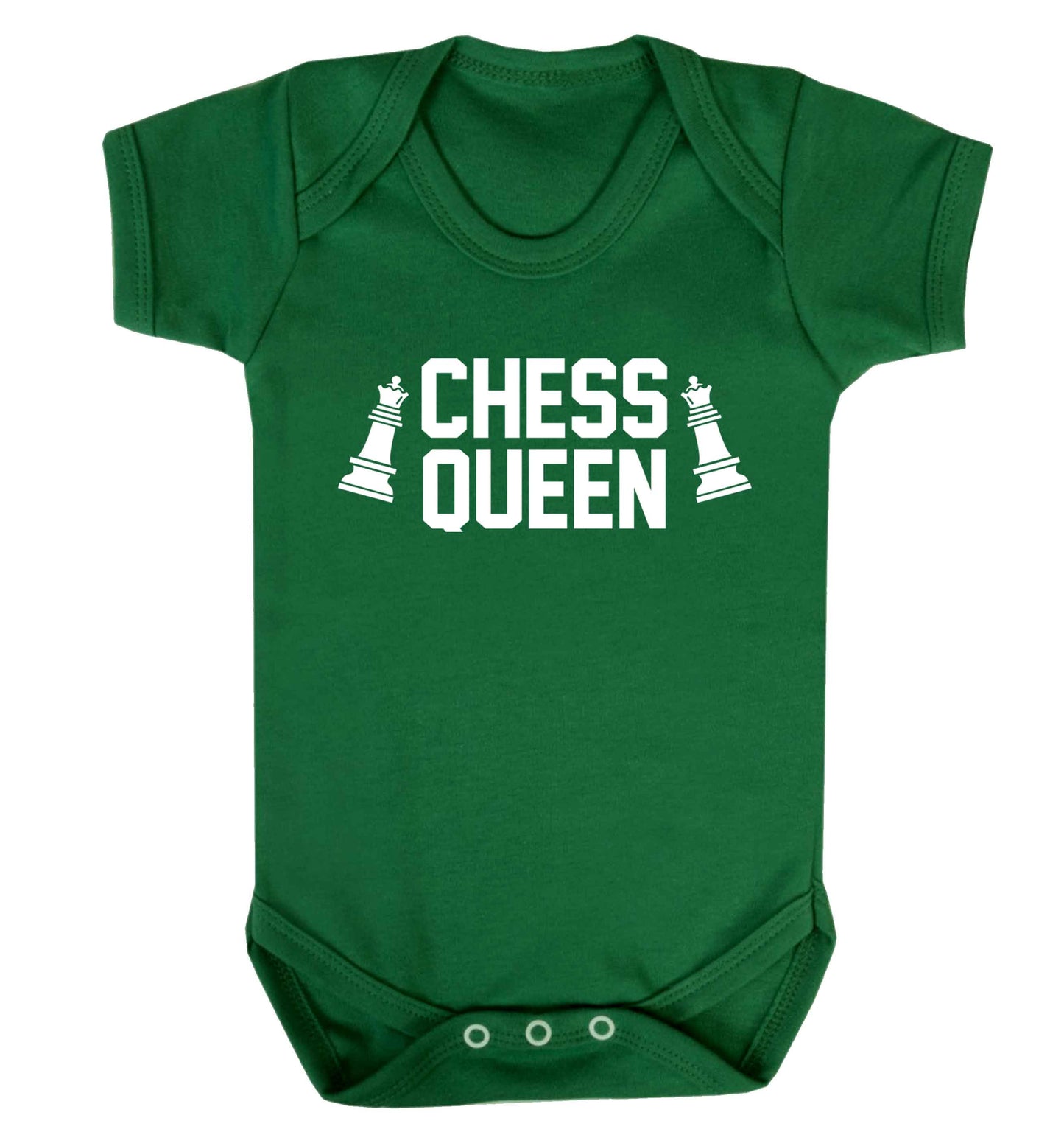 Chess queen Baby Vest green 18-24 months