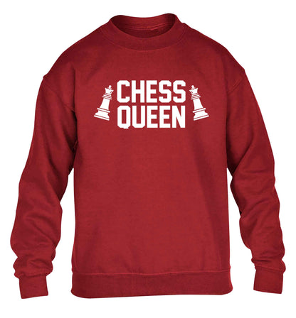 Chess queen children's grey sweater 12-13 Years