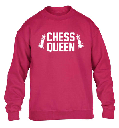 Chess queen children's pink sweater 12-13 Years