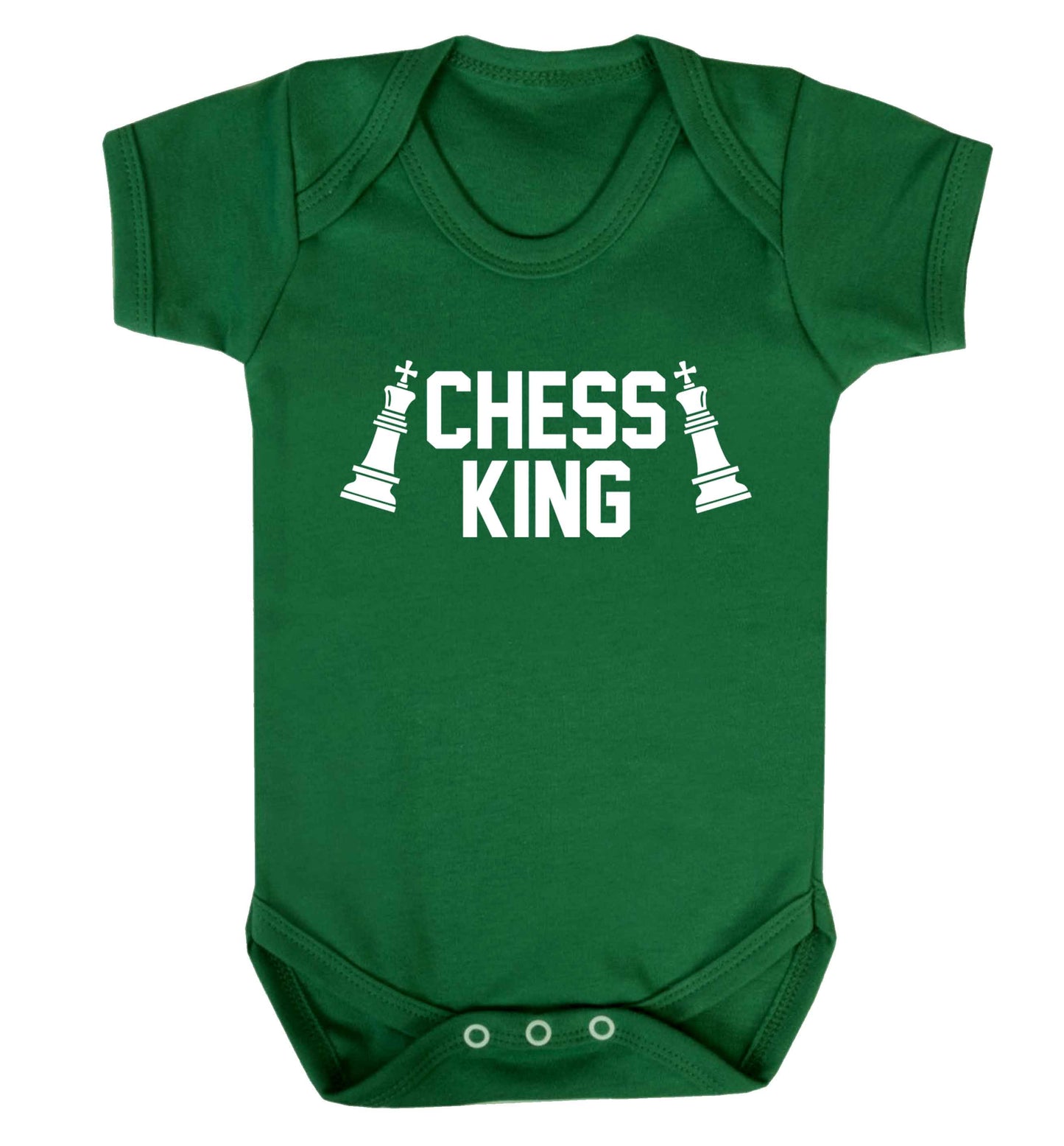 Chess king Baby Vest green 18-24 months