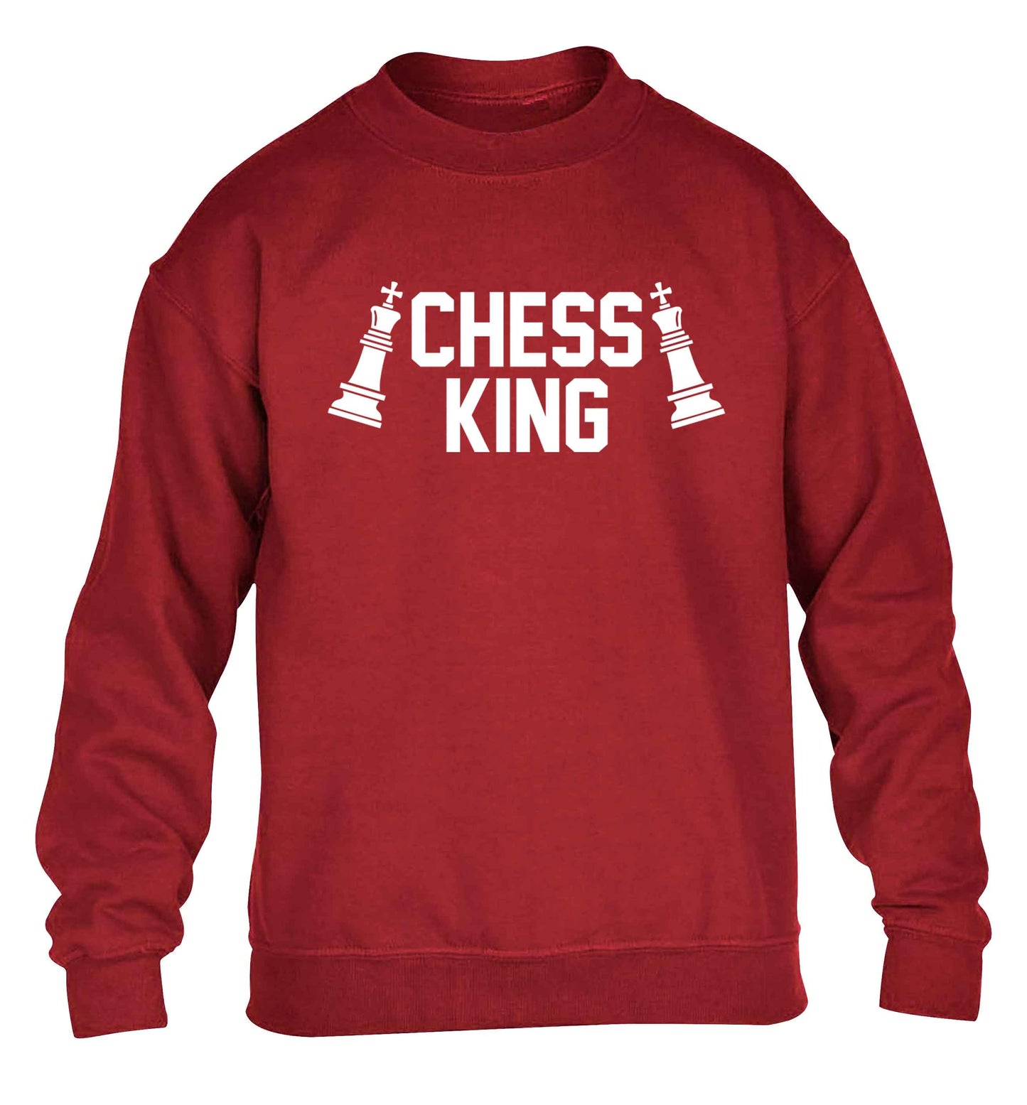 Chess king children's grey sweater 12-13 Years