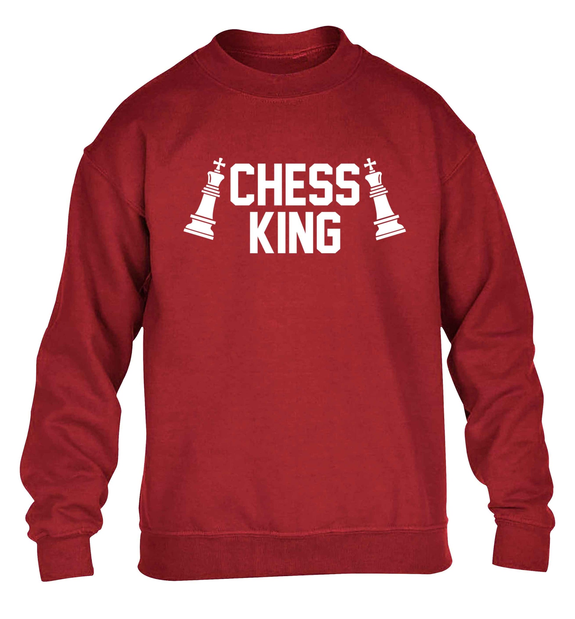 Chess king children's grey sweater 12-13 Years