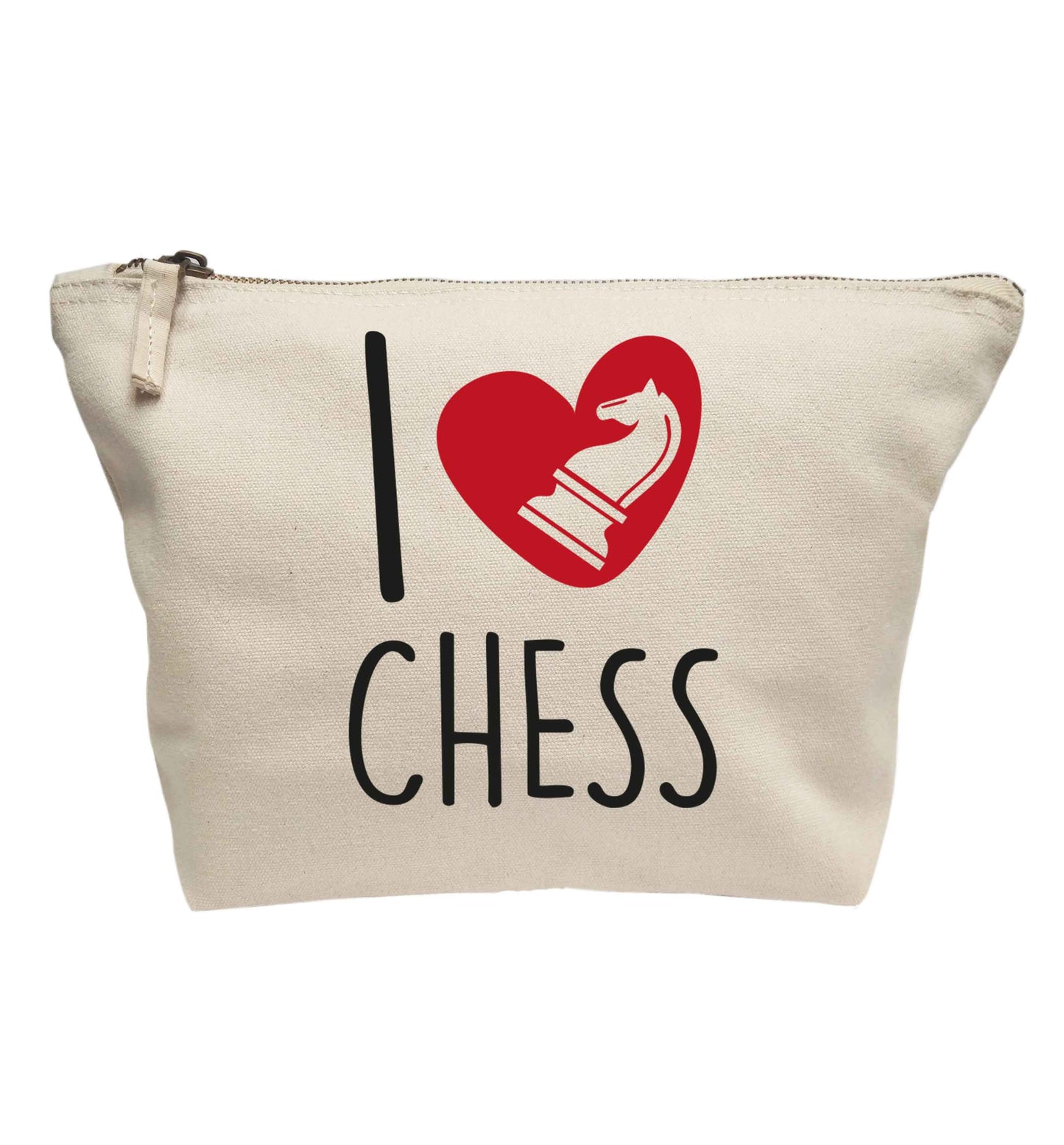 I love chess | makeup / wash bag