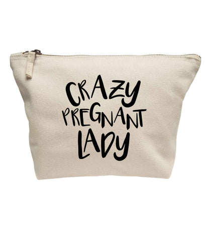 Crazy pregnant lady | makeup / wash bag