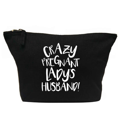 Crazy pregnant lady's husband | makeup / wash bag