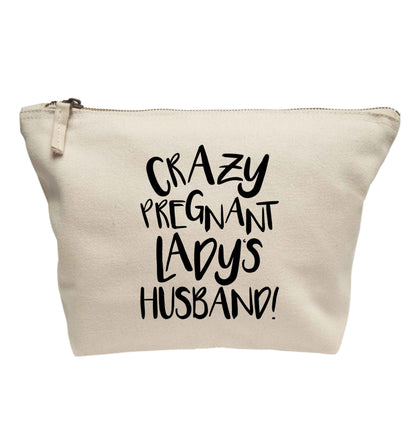 Crazy pregnant lady's husband | makeup / wash bag