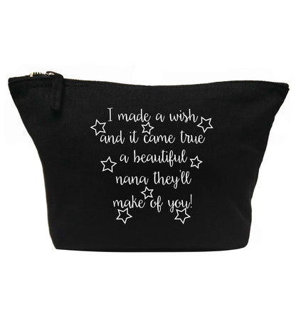 I made a wish and it came true a beautiful nana they'll make of you! | makeup / wash bag