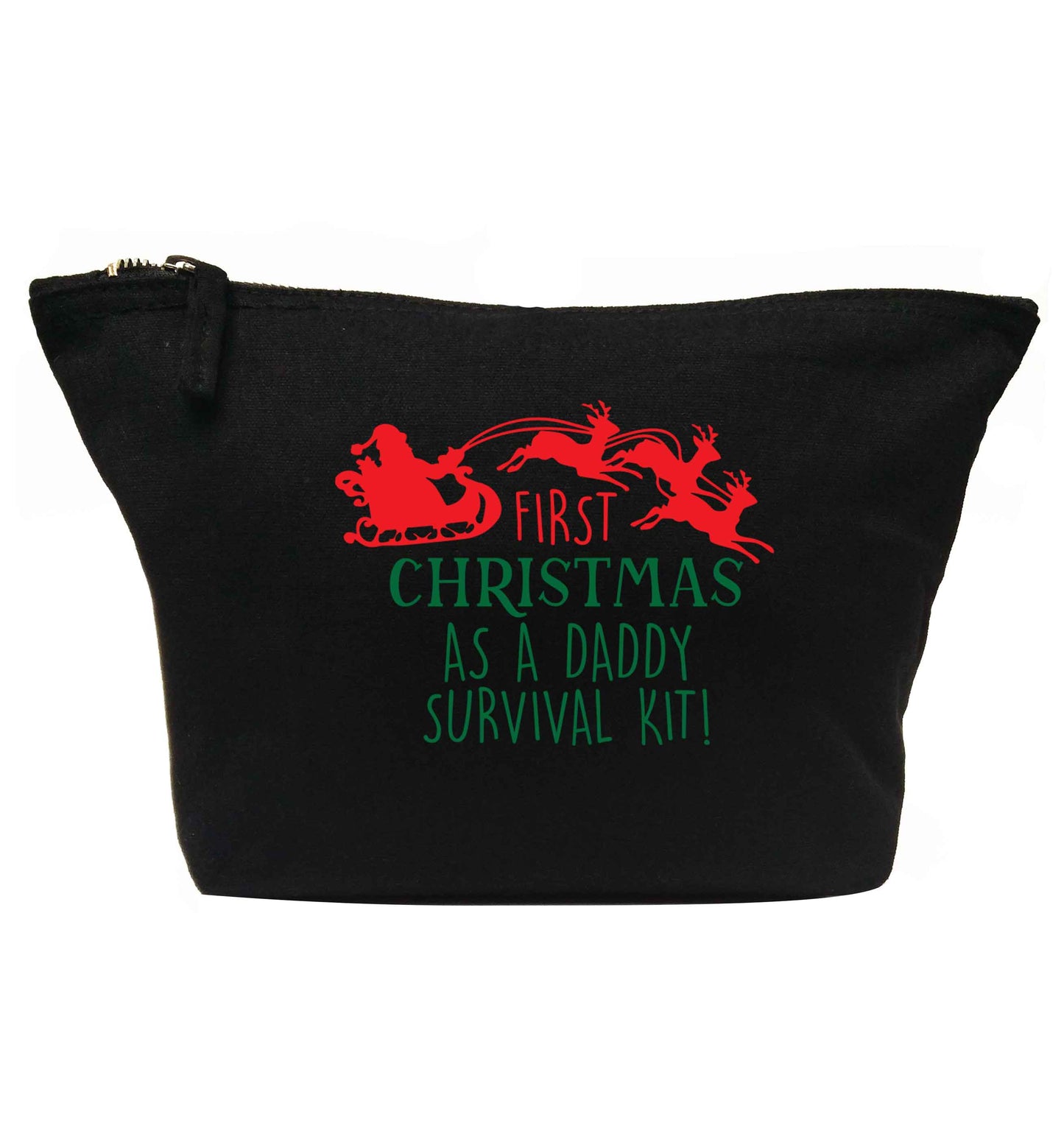First Christmas as a daddy survival kit | makeup / wash bag