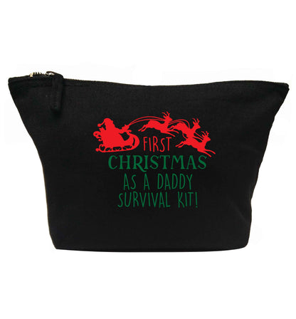 First Christmas as a daddy survival kit | makeup / wash bag