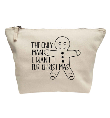 The only man I want for Christmas | makeup / wash bag