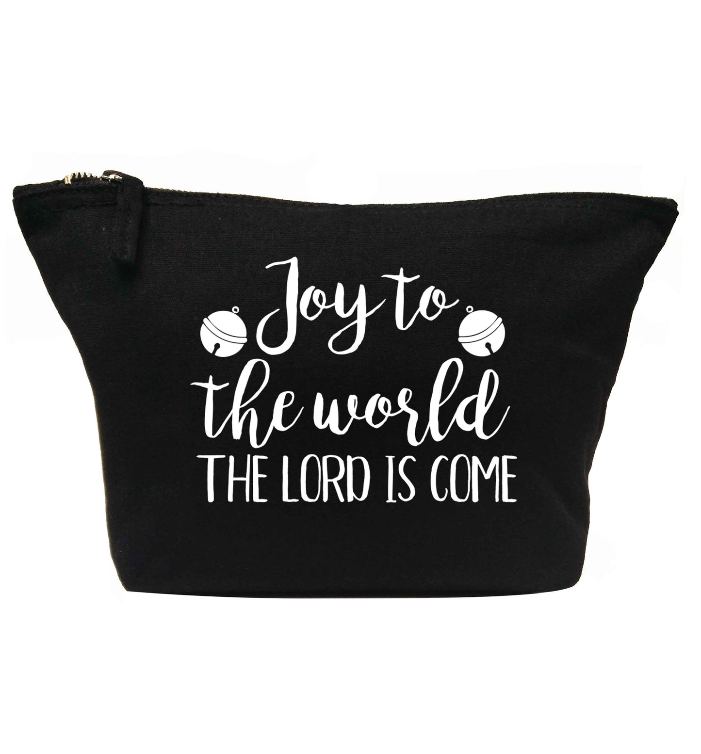 Joy to the world the Lord is come | makeup / wash bag