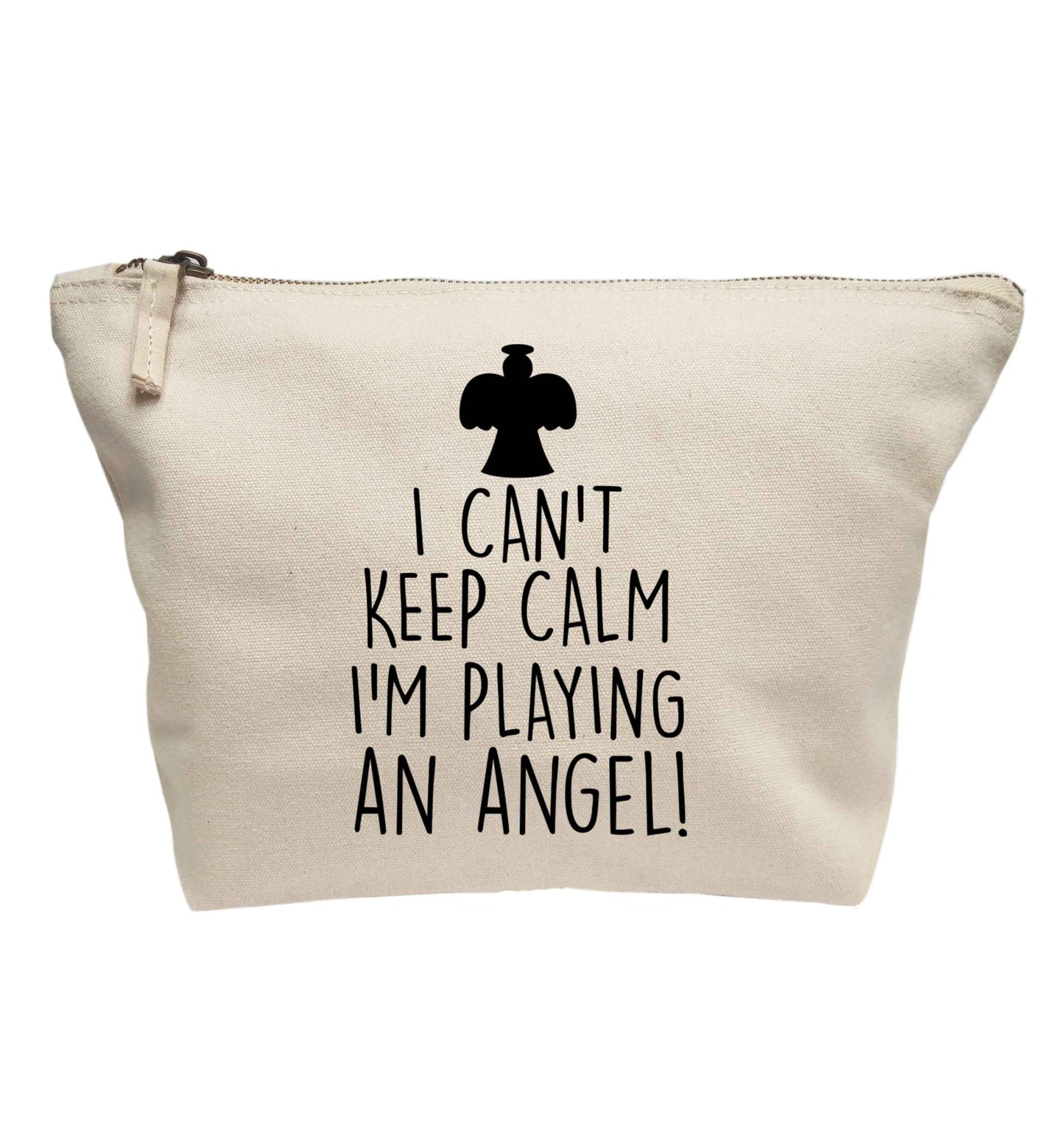 I can't keep calm I'm playing an angel! | makeup / wash bag