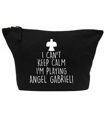 I can't keep calm I'm playing angel gabriel | makeup / wash bag