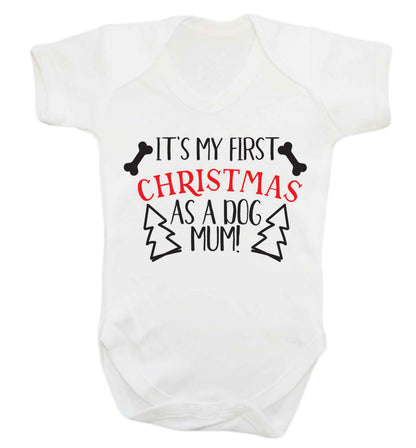 It's my first Christmas as a dog mum! Baby Vest white 18-24 months