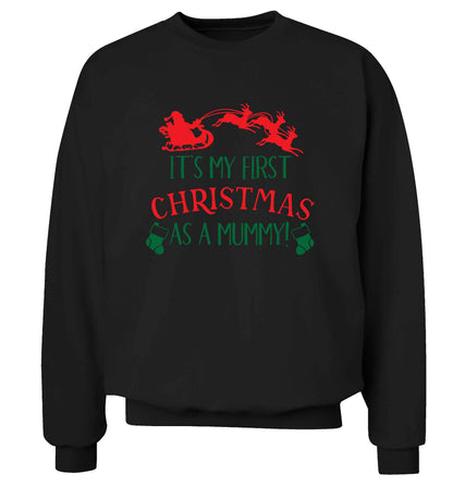 It's my first Christmas as a mummy Adult's unisex black Sweater 2XL