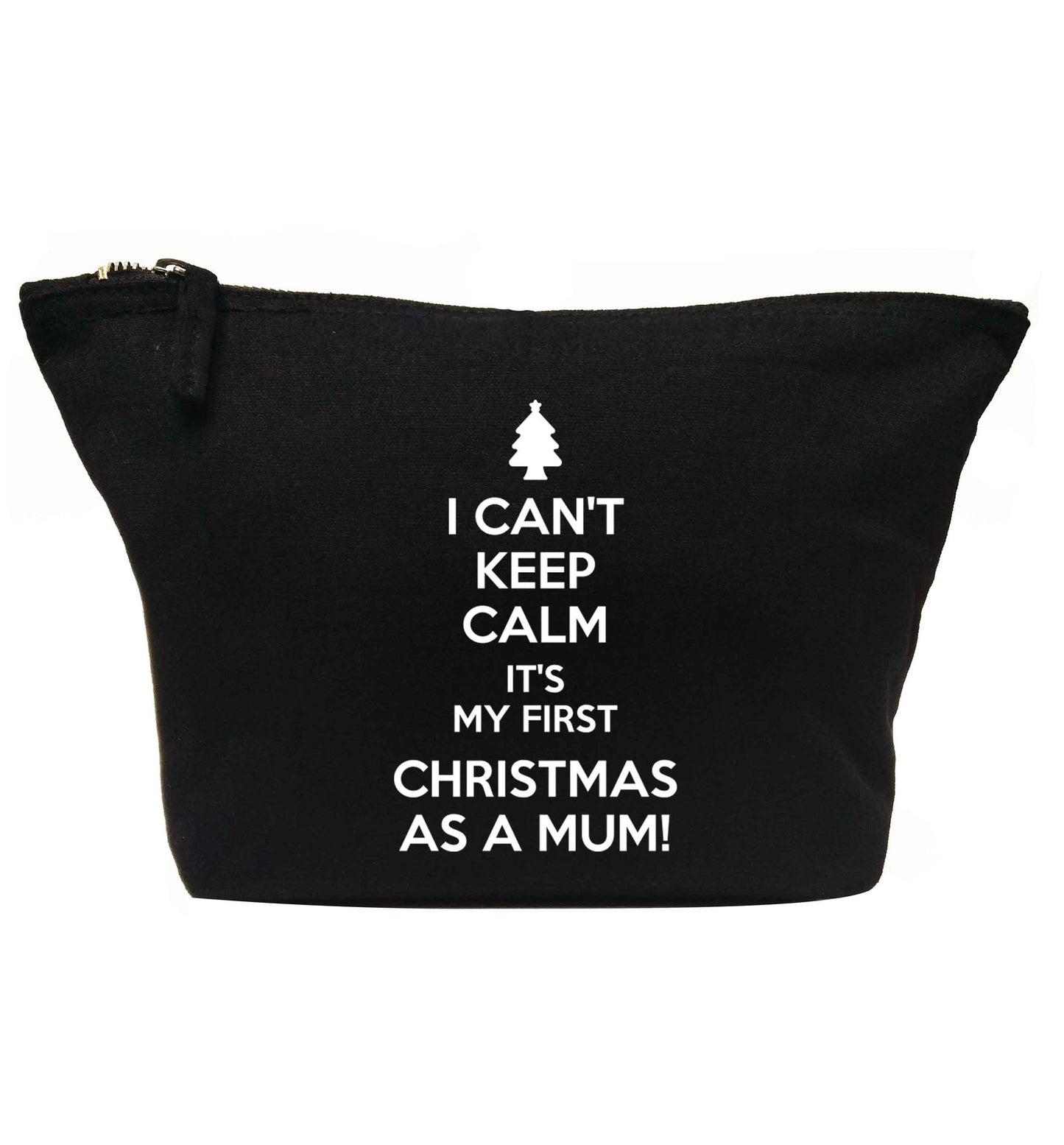 I can't keep calm it's my first Christmas as a mum | makeup / wash bag