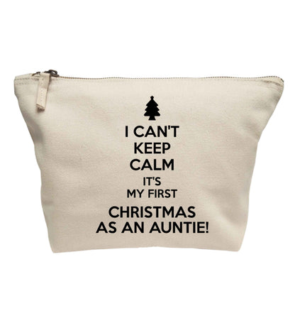 I can't keep calm it's my first Christmas as an auntie! | makeup / wash bag