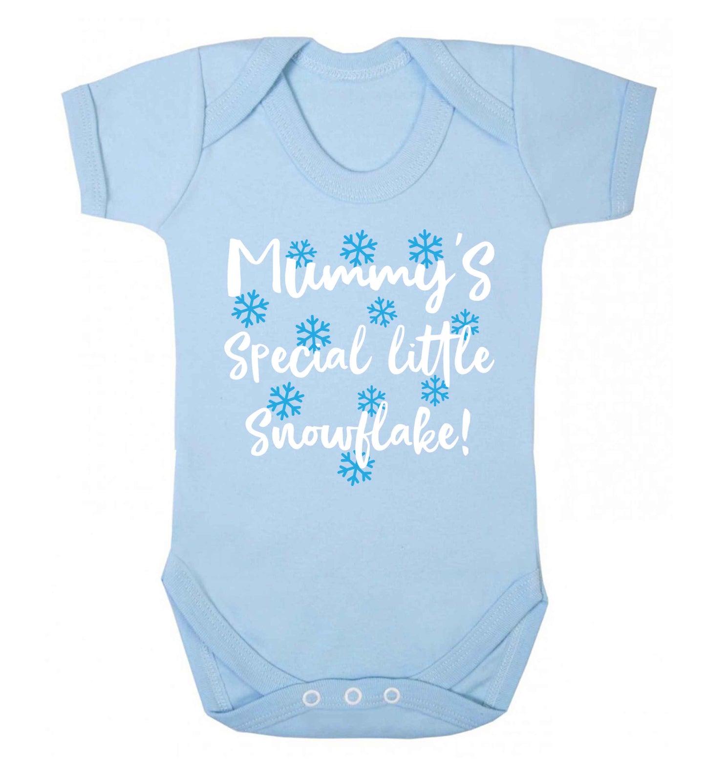 Mummy's special little snowflake Baby Vest pale blue 18-24 months