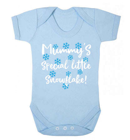 Mummy's special little snowflake Baby Vest pale blue 18-24 months