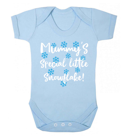 Mummy's special little snowflake Baby Vest pale blue 18-24 months