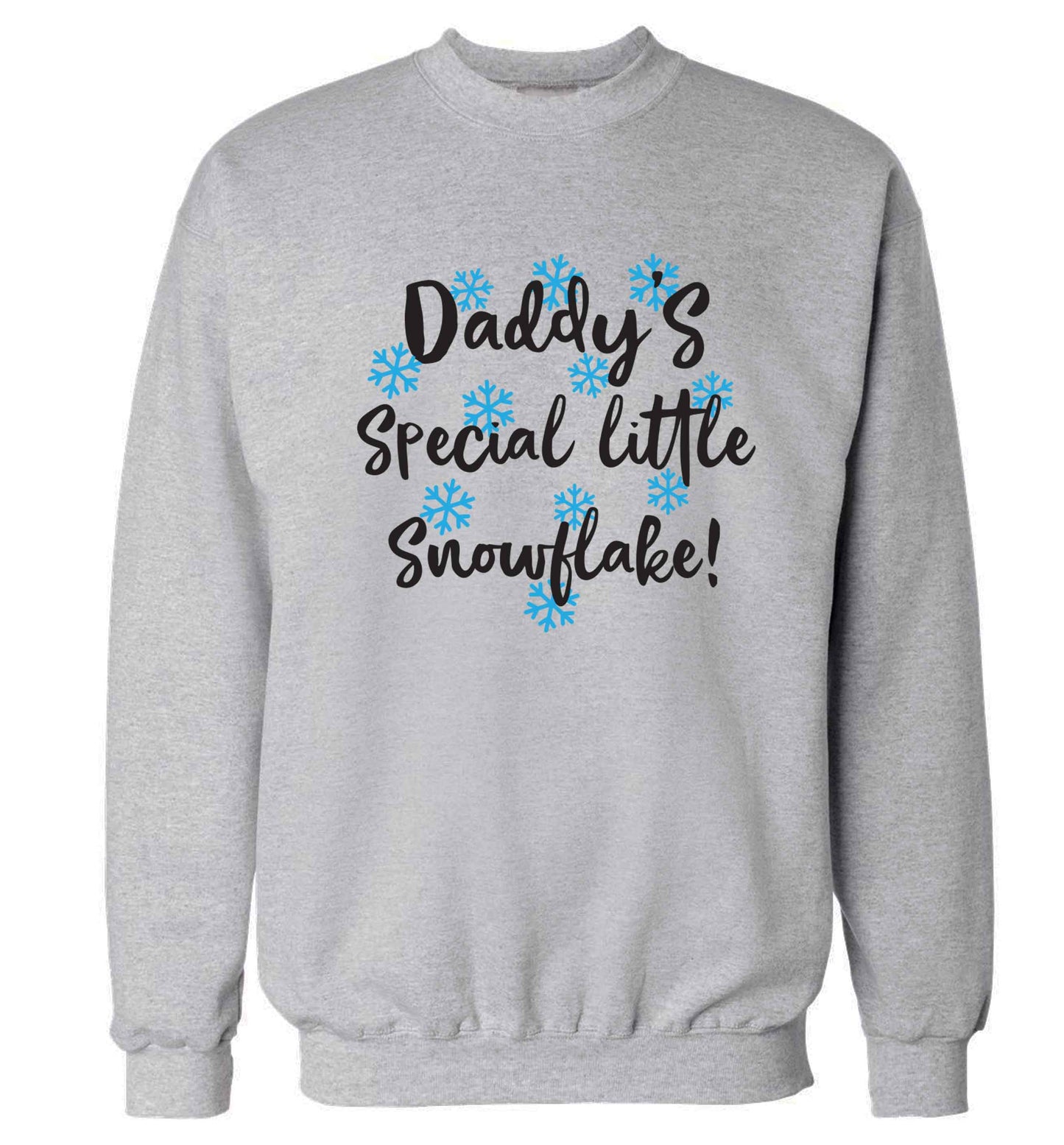 Daddy's special little snowflake Adult's unisex grey Sweater 2XL