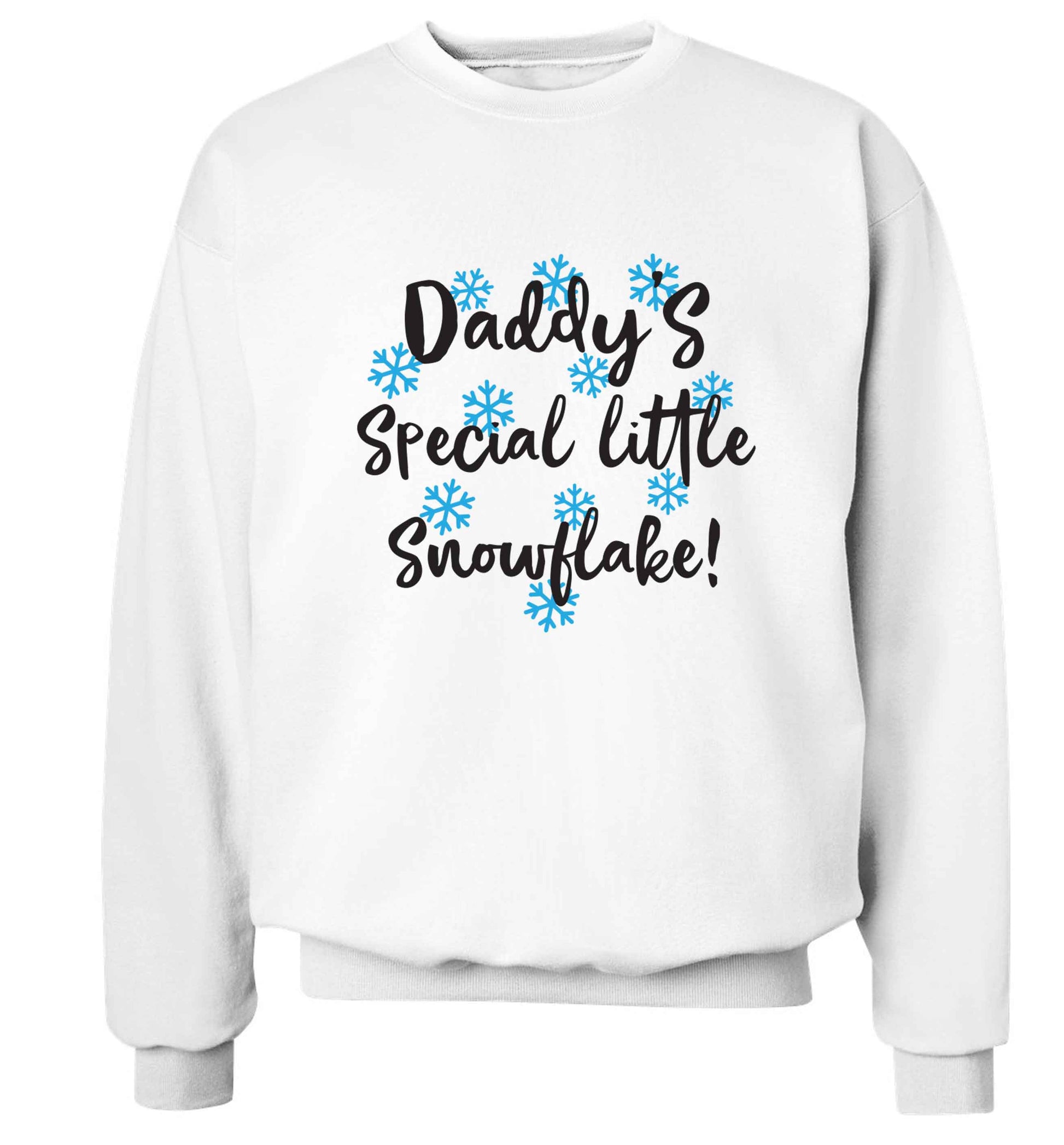 Daddy's special little snowflake Adult's unisex white Sweater 2XL