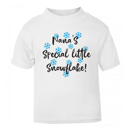 Nana's special little snowflake white Baby Toddler Tshirt 2 Years