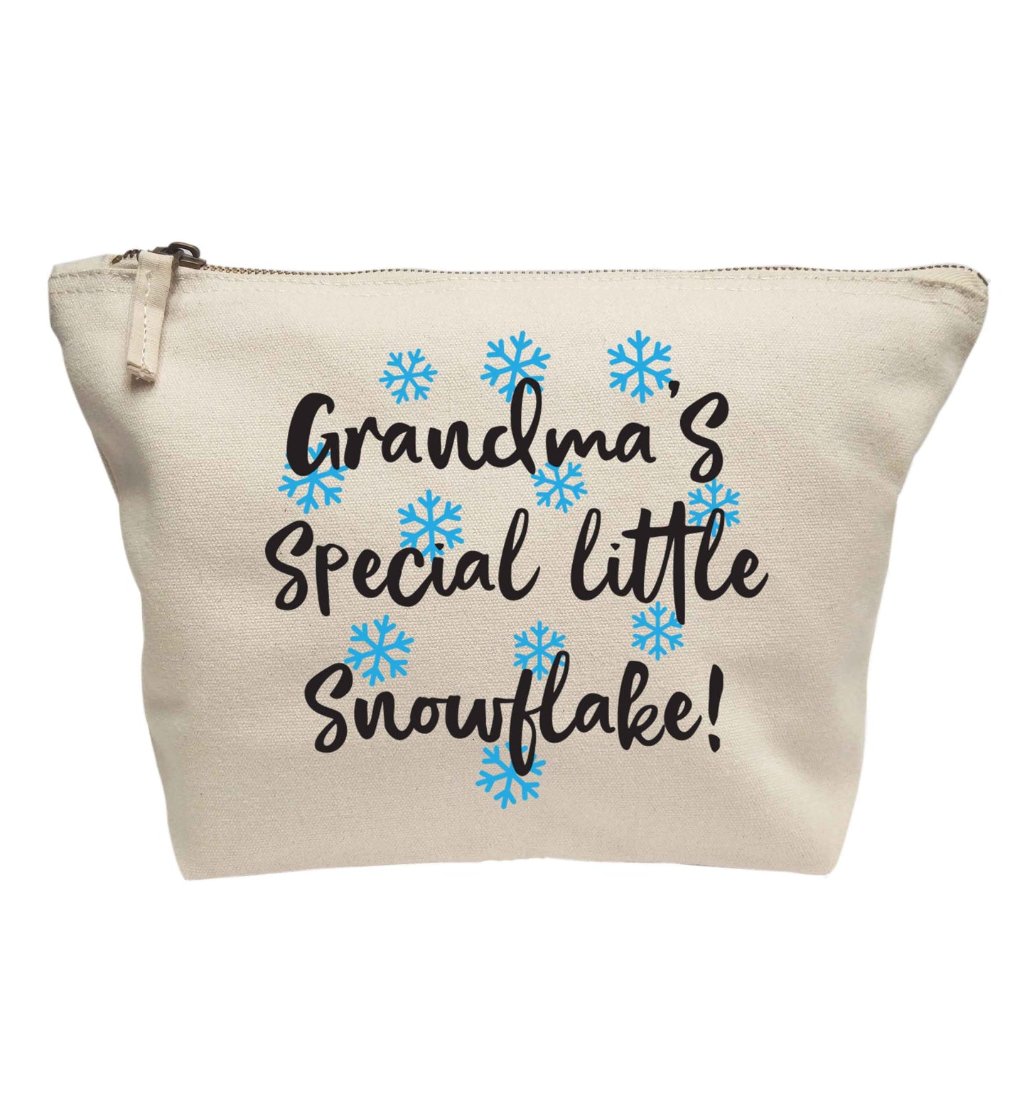 Grandma's special little snowflake | makeup / wash bag